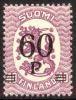 Suomi 1921 - Saarisen malli m17, 60/40p lila lisäpainama Suomi 1921 - Saarisen malli m17, 60/40p lila lisäpainama