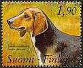 Finland 1989 - Finnish Kennel Club, Cent 4/4 - Finnish hound