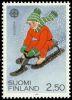 Suomi 1989 - Eurooppa CEPT 1989 2/2 - 2,50 mk Kelkkailu Suomi 1989 - Eurooppa CEPT 1989 2/2 - 2,50 mk Kelkkailu