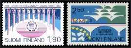 Suomi 1989 - UPU + Euroopan neuvosto 40 vuotta FDC Suomi 1989 - UPU + Euroopan neuvosto 40 vuotta FDC
