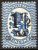 Suomi 1921 - Saarisen malli m17, 1½mk/50p sininen lisäpainama tyyppi I Suomi 1921 - Saarisen malli m17, 1½mk/50p sininen lisäpainama tyyppi I