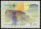 Finland 1990 - Europa CEPT 1990 1/2 - 2,00 mk Post office in Lappland