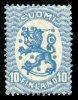 Suomi 1926 - Saarisen malli m17, 10p ultramariini, hakaristi W1, hammaste B Suomi 1926 - Saarisen malli m17, 10p ultramariini, hakaristi W1, hammaste B