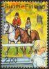 Suomi 1990 - Nuorten harrastuksia, ratsastus 2/4 - ratsastajat