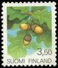 Finland 1991 - Provincial Flowers 3,50 - Oak