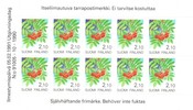 Finland 1991 - Provincial Flowers - Sorbus self-adhesives sheet (10)