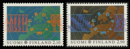 Suomi 1991 - Eurooppa CEPT 1991 FDC Suomi 1991 - Eurooppa CEPT 1991 FDC