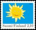 Suomi 1991 - Lasten piirustuksia 1/3 - Aurinko