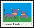 Finland 1991 - Children’s Stamp Designs 3/3 - Grazing cows