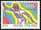 Suomi 1992 - Olympiakisat 1992 1/2 - 2,10 mk Albertville