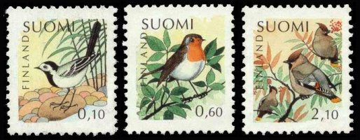 Suomi 1992 - Linnut FDC