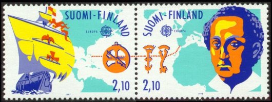 Suomi 1992 - Eurooppa CEPT 1992 (pari) Suomi 1992 - Eurooppa CEPT 1992 (pari)