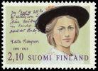 Suomi 1992 - Suomalaisia naisvaikuttajia 5/6 - Edith Södergran Suomi 1992 - Suomalaisia naisvaikuttajia 5/6 - Edith Södergran