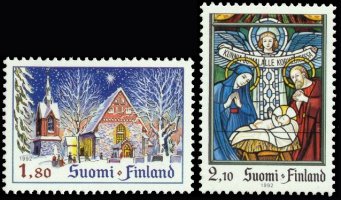 Suomi 1992 - Joulupostimerkit 1992 FDC Suomi 1992 - Joulupostimerkit 1992 FDC