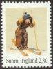 Suomi 1993 - Martta Wendelin (1893-1986) 1/5 - Hiihtäjäpoika Suomi 1993 - Martta Wendelin (1893-1986) 1/5 - Hiihtäjäpoika
