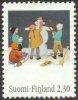 Suomi 1993 - Martta Wendelin (1893-1986) 3/5 - Lapset ja lumiukko Suomi 1993 - Martta Wendelin (1893-1986) 3/5 - Lapset ja lumiukko