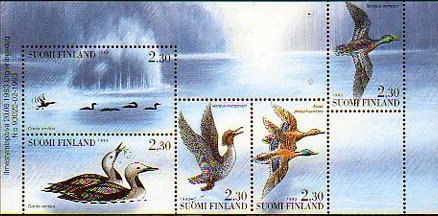 Finland 1993 - Water Birds FDC