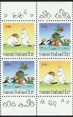 Suomi 1994 - Muumit (4) FDC