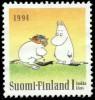 Finland 1994 - Moomin characters 1/2 Moomintroll and Snork Maiden