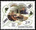 Finland 1994 - Postal service civil servants federation, cent Block of four FDC