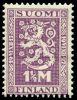 Finland 1927 - 10th anniv. of Finnish independence 1 1/2 mk 1/2