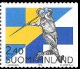 Suomi 1994 - Suomi - Ruotsi yleisurheilumaaottelut - keihäs (oikea) Suomi 1994 - Suomi - Ruotsi yleisurheilumaaottelut - keihäs (oikea)