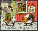 Suomi 1994 - Koiramäen lapset postissa 1/4 - Postitoimiston ikkunalla