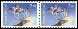 Finland 1994 - Christmas stamp 1994 (pair) FDC