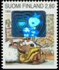 Suomi 1995 - Ystävyydellä 1/8 - Koira kirjoittaa kirjettä Suomi 1995 - Ystävyydellä 1/8 - Koira kirjoittaa kirjettä