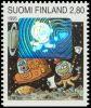 Suomi 1995 - Ystävyydellä 4/8 - Postia kuuhun, avaruusotus Suomi 1995 - Ystävyydellä 4/8 - Postia kuuhun, avaruusotus