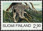 Suomi 1995 - Uhanalaisia eläimiä 1/4 - Ilves (1/2)