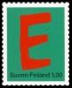 Suomi 1996 - Ystävyydellä - Hei vihko kirjainmerkit 5/12 - E Suomi 1996 - Ystävyydellä - Hei vihko kirjainmerkit 5/12 - E