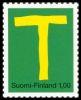Suomi 1996 - Ystävyydellä - Hei vihko kirjainmerkit 9/12 - T Suomi 1996 - Ystävyydellä - Hei vihko kirjainmerkit 9/12 - T