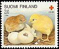 Suomi 1996 - Punainen Risti 1996 1/3 - 2,80+0,60 mk Kuoriutuvia tipuja Suomi 1996 - Punainen Risti 1996 1/3 - 2,80+0,60 mk Kuoriutuvia tipuja