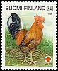 Finland 1996 - Red Cross 1996 3/3 - 3,40+0,70 mk Rooster