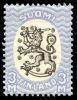 Suomi 1927 - Saarisen malli m17, 3mk sininen/musta, postitorvi W, hammaste B Arkki (100) Suomi 1927 - Saarisen malli m17, 3mk sininen/musta, postitorvi W, hammaste B Arkki (100)