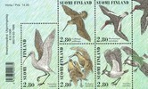 Suomi 1996 - Kahlaajalintuja pienoisarkki Suomi 1996 - Kahlaajalintuja pienoisarkki