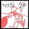 Suomi 1996 - Sarjakuva 100 vuotta 1/8 - Professori Itikainen Suomi 1996 - Sarjakuva 100 vuotta 1/8 - Professori Itikainen