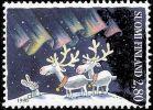 Suomi 1996 - Joulupostimerkki 1996 2/3 - Revontulet Suomi 1996 - Joulupostimerkki 1996 2/3 - Revontulet