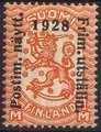 Finland 1928 - Philatelic Exhibition Helsinki 1928 1 mk (W1)