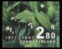 Finland 1997 - 80th anniv. of the Independent Finland 1/4 lily-of-the-valley