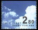 Finland 1997 - 80th anniv. of the Independent Finland 2/4 white clouds