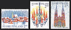 Finland 1997 - Christmas postage stamps (3) 1997 FDC