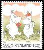 Finland 1998 - Moomins - Moominfamily and the sea 4/4 - Moomin and Snork Maiden