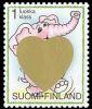 Finland 1998 - Valentine's Day, Greetings 2/6 - Elephant, mouse