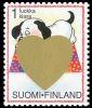 Suomi 1998 - Ystävyydellä 1998 tervehdyksiä 3/6 - Koiranpentu ja kirje Suomi 1998 - Ystävyydellä 1998 tervehdyksiä 3/6 - Koiranpentu ja kirje