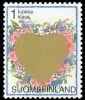 Finland 1998 - Valentine's Day, Greetings 6/6 - Flowers, two rodents