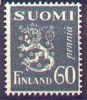 Suomi 1930 - Leijonamalli m30 60p tumman harmaa Suomi 1930 - Leijonamalli m30 60p tumman harmaa