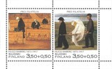 Suomi 1999 - Pto Filatelia Hugo Simberg maalauksia vihko Suomi 1999 - Pto Filatelia Hugo Simberg maalauksia vihko
