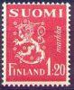 Suomi 1930 - Leijonamalli m30 1,20mk punainen